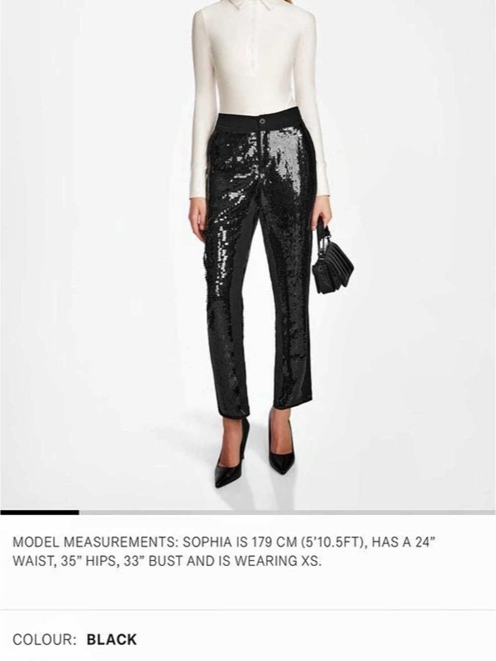 Rudsak Lear Women's Sequin Pant Black